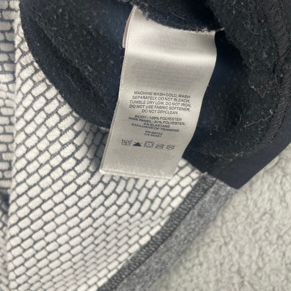 Columbia Women's Medium Gray Black Long Sleeve Outdoor Athletic Running Hoodie - Picture 11 of 12